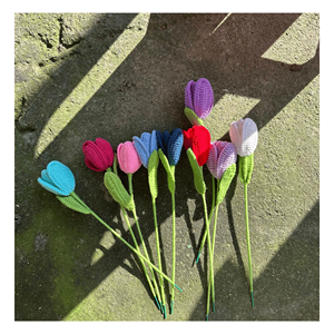 Flor de Hilo Tejida a Crochet, Decoración Hecha a Mano, Artesanía de Vietnam 99GD, Gran Venta 2026 para Decoración de Fiestas, Hogar y Oficina - Product Image 2