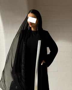 2024 nouvelle mode ouverte Abaya soie vêtements décontractés pour les femmes musulmanes accessoire traditionnel à dubaï moyen-orient - Product Image 3