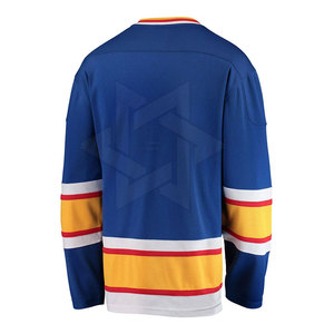 Práctica de equipo deportivo 100% poliéster Jersey de hockey sobre hielo hecho a medida excelente calidad hombres usan Jersey de hockey sobre hielo - Product Image 2