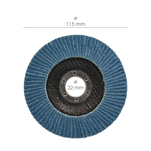 Dischi Abrasivi in Zirconio 115x22 mm Grano 40 - Product Image 2