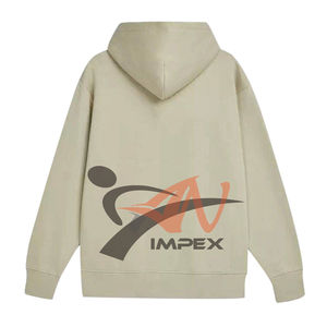 Sudadera con capucha para hombre con logotipo de impresión personalizado de alta calidad Material personalizado Sudadera con capucha flexible para hombre - Product Image 4