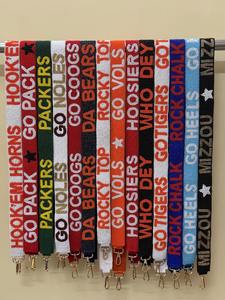 Correa de cuentas colorida para mujer, estilo único hecho a mano, mejora cualquier bolso de mano, bandolera o cinturón metálico. - Product Image 3