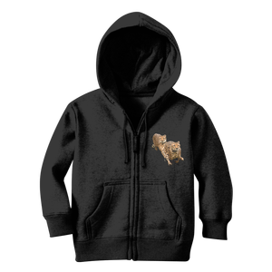 Sweat à capuche zippé en coton de haute qualité pour bébés garçons, motif Cheetah Brothers, chemise de sport classique pour enfants avec col à capuche, nouveau-né et tout-petit - Product Image 1