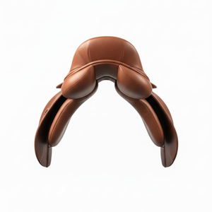 Selle de dressage professionnelle en cuir durable pour compétition, accessoires pour chevaux et cavaliers - Product Image 3