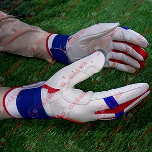 Guantes de bateo de béisbol por encargo de alta calidad guantes de béisbol personalizados al por mayor de cuero cómodos - Product Image 6