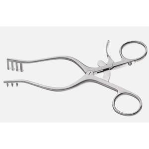 Écarteur mastoïde de retenue d'individu vétérinaire 4 instruments chirurgicaux de 10 pouces - Product Image 1