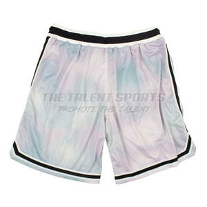 Pantalones Cortos de Malla No Tejida Hechos a Medida, Transpirables, de Secado Rápido, Cintura Elástica, Color Sólido, Hechos en Pakistán - Product Image 2