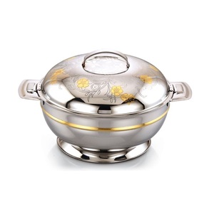 Casserole isolée populaire à double paroi en acier inoxydable pour les aliments de cuisine - Product Image 3