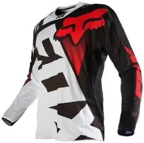 Boş erkekler Motocross MX Jersey dağ bisikleti elbise bisiklet MTB BMX Jersey motosiklet