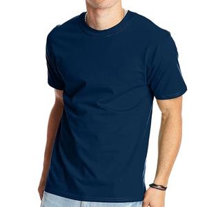 เสื้อยืดบ็อกซี่สำหรับผู้ชายเสื้อครอปโอเวอร์ไซส์ผ้าคอตตอน100% เรียบแขนสั้นเสื้อกลางแจ้งสำหรับฤดูร้อน - Product Image 1