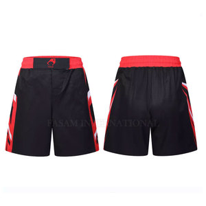 Shorts de boxe respirants à séchage rapide pour hommes, kimono de Jiu-Jitsu, impression de logo personnalisée, shorts de boxe - Product Image 2