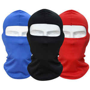 Balaclava en tricot ajouré à la vente chaude, masque de ski, prix d'usine, masque facial pour adultes pour un usage quotidien et la pêche sportive, hommes et femmes - Product Image 1