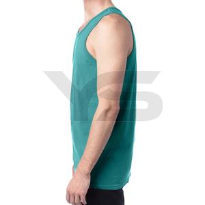 2023 hommes décontracté Gym débardeur XL taille couleur unie haute impression personnalisable étés plaine débardeur coupe régulière Plus sans manches - Product Image 3