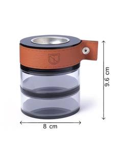 Quemador de Bakhoor Acrílico Moderno - Quemador de Viaje Duradero de Acrílico Ecológico y Cuero para Aromas Premium - Product Image 5