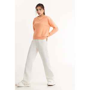 Sweat-shirt respirant brodé motif pêche en tissu tricoté 224-210-001 - Product Image 5