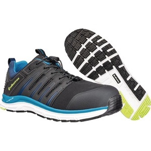 Chaussure de sécurité basse BREEZE IMPULSE Taille 44 Noir/Bleu Certifiée S1P ESD HRO SRA - Product Image 1
