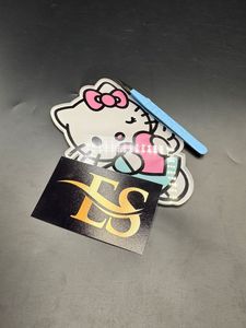 Nueva llegada personalizable Dodgers Hello Kitty pestañas azulejos Sostenible forma de mariposa herramienta de belleza con logotipo personalizado - Product Image 2