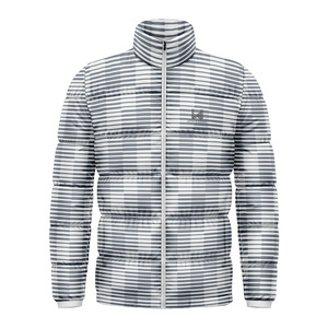 Chaqueta de Invierno Acolchada Ligera e Impermeable Unisex, Personalizada con Impresión 3D de Camuflaje, con Cierre de Burbuja - Product Image 4