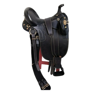 Selle de cheval de randonnée en cuir marron personnalisée 2026, cuir de haute qualité, selle de cheval, selle de randonnée, selle de spectacle western, selle de randonnée - Product Image 2