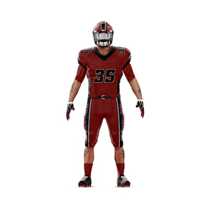 New Logo 2024 Design Custom Print Sublimated <b>Pads</b> American Football Uniforms for Team Sets Wholesale Rate with <b>Cheap</b> Price - Product Image 1