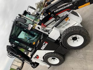 Chargeuse-pelleteuse sur pneus Hidromek 62SS Diesel 65 CV, mini-chargeuse |   Matériel de construction, d'aménagement paysager et agricole - Product Image 5