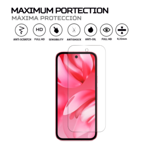 Protector de Pantalla ANTISHOCK para Google Pixel 9a, Película Protectora Premium - Product Image 2