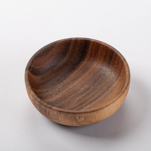 Tazones de Madera de Acacia de Alta Calidad, Madera Natural Ligera y Pulida, Tazones para Servir Alimentos para el Hogar, Restaurante, Comedor, MULTI CRAFT - Product Image 3