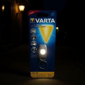 Mini linterna LED de 15 lm con llavero cromado 016603101401, luz metálica para llavero, herramientas y accesorios para pestañas - Product Image 3