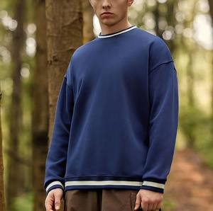 Women's Casual Color-Block <b>Crewneck</b> Sweatshirt Winter Unisex Pullover Round Neck Sweatshirt Long Sleeve Knitting Design - Product Image 5