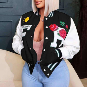 Premium Quality 100% Wool Collared Varsity <b>Baseball</b> <b>Jacket</b> <b>for</b> <b>men</b> and women Crop Slim Fit Custom Logo <b>men's</b> <b>jackets</b> - Product Image 2