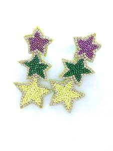 ต่างหูลูกปัดทำมือ ดีไซน์คลาสสิก เครื่องประดับแฟชั่นสำหรับผู้หญิง เหมาะสำหรับงานแต่งงานและงานปาร์ตี้ - Product Image 3