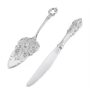 Premium Polished Stainless Steel Cake Server Set Elegant <b>Dessert</b> Knife Baking <b>Tools</b> for Home Bakery and Celebrations - Product Image 3