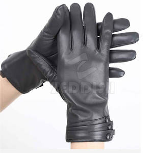 Guantes de cuero para hombre de diseño personalizado de alta calidad para actividades al aire libre, viajes de invierno, características transpirables, venta al por mayor disponible - Product Image 2