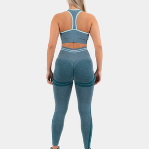 Venta al por mayor de las mujeres Leggings Push up Leggings Fitness Gym Sport Running Yoga Cintura alta Cintura elástica, Leggings de yoga - Product Image 6