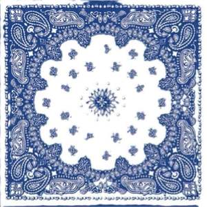 100% coton crâne terrestre Steampunk Bandana personnalisé Paisley carré écharpe enveloppes en gros dans le Style masculin pour adultes - Product Image 1