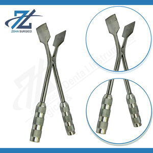 Épandeur de plâtre Haglund, pièce de travail manuelle, courbe droite, 280 mm de long, acier inoxydable chirurgical, instruments certifiés CE - Product Image 3