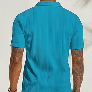 Polos de manga corta para hombre de la mejor calidad, informales, de algodón, corte moderno, color personalizable, subidos por Dress Sports - Product Image 6