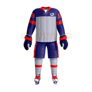 Uniforme de Hockey sobre Hielo de Secado Rápido y Transpirable, Venta en Línea, Diseña Tu Propio Uniforme de Hockey sobre Hielo - Product Image 2
