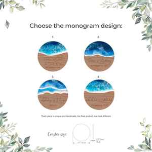 ชุดถาดรองแก้วเรซิ่นอีพ็อกซี่ที่เป็นเอกลักษณ์สไตล์ศิลปะสมัยใหม่พร้อมการเคลือบที่ทนทานเหมาะสำหรับการตกแต่งภายในจานรองแก้วหิน - Product Image 4