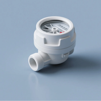 Custom POM Smart Water Meter Impeller Injection Molded Precision Plastic Flow Component Plastic Parts ODM OEM
