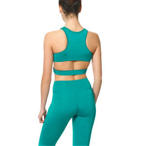 Vêtements de sport respirants OEM, taille plus, légers, à séchage rapide, leggings de yoga, soutien-gorge de sport, marque privée, ensemble de vêtements de sport personnalisé en 2 pièces - Product Image 3