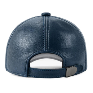 Fabrication professionnelle de casquettes en cuir à prix raisonnables, nouvelle arrivée, dernier design, casquettes en cuir pour hommes sur mesure - Product Image 5