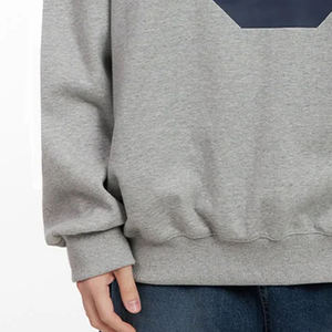 เสื้อสเวตเชิ้ตผ้าระบายอากาศขนาดใหญ่พิเศษสำหรับผู้ชาย / ราคาถูก พร้อมเสื้อสวมหัวแบบเรียบและเสื้อสเวตเชิ้ตแบบปรับได้สำหรับฤดูหนาว - Product Image 3