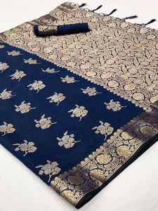 Sarouel en soie Banarasi pour femme, sarouel indien pour fête de mariage - Product Image 4