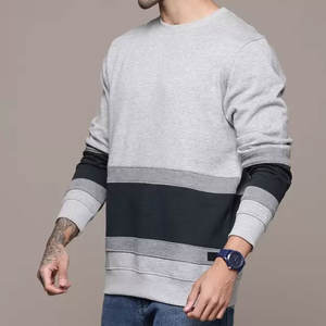 Sweatshirts en molleton de haute qualité pour hommes en vente Vêtements d'hiver chauds de couleur unie avec logo personnalisé à bon prix - Product Image 2