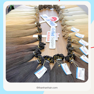 Extensiones de Cabello Virgen Vietnamita al por Mayor, Tejidas a Mano, Doble Trama, Puntas Gruesas, Cabello Ruso, Color Eslavo - Product Image 6