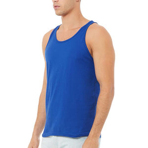 Camisetas de Tirantes Tejidas para Hombre, Diseño Personalizado, Precio al por Mayor, Impermeables, Transpirables, Resistentes al Viento, Ecológicas, para Gimnasio, Levantamiento de Pesas - Product Image 2