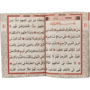 080 Kaaba-Pocket Size 41 Yasin-i Sharif Livre en arabe-turc avec prononciation turque et traduction turque 12x16cm 50g - Product Image 4