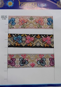 ลูกไม้ปักด้ายสีทองเป็นมิตรกับสิ่งแวดล้อมสำหรับใส่ตอนเย็น - Product Image 3