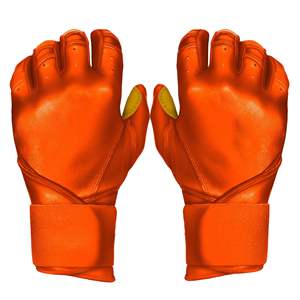 Guantes de bateo de béisbol de alta calidad para hombre logotipo personalizado cuero colorido para Outfield gran oferta precio de fábrica profesional - Product Image 6